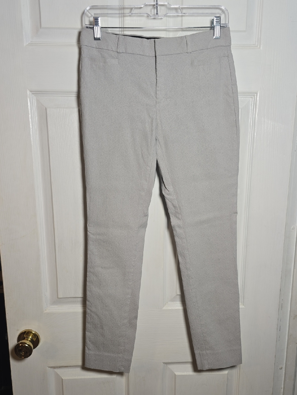 Banana Republic 0 XS Grey Sloan Curvy Fit Pants Classic Tailored